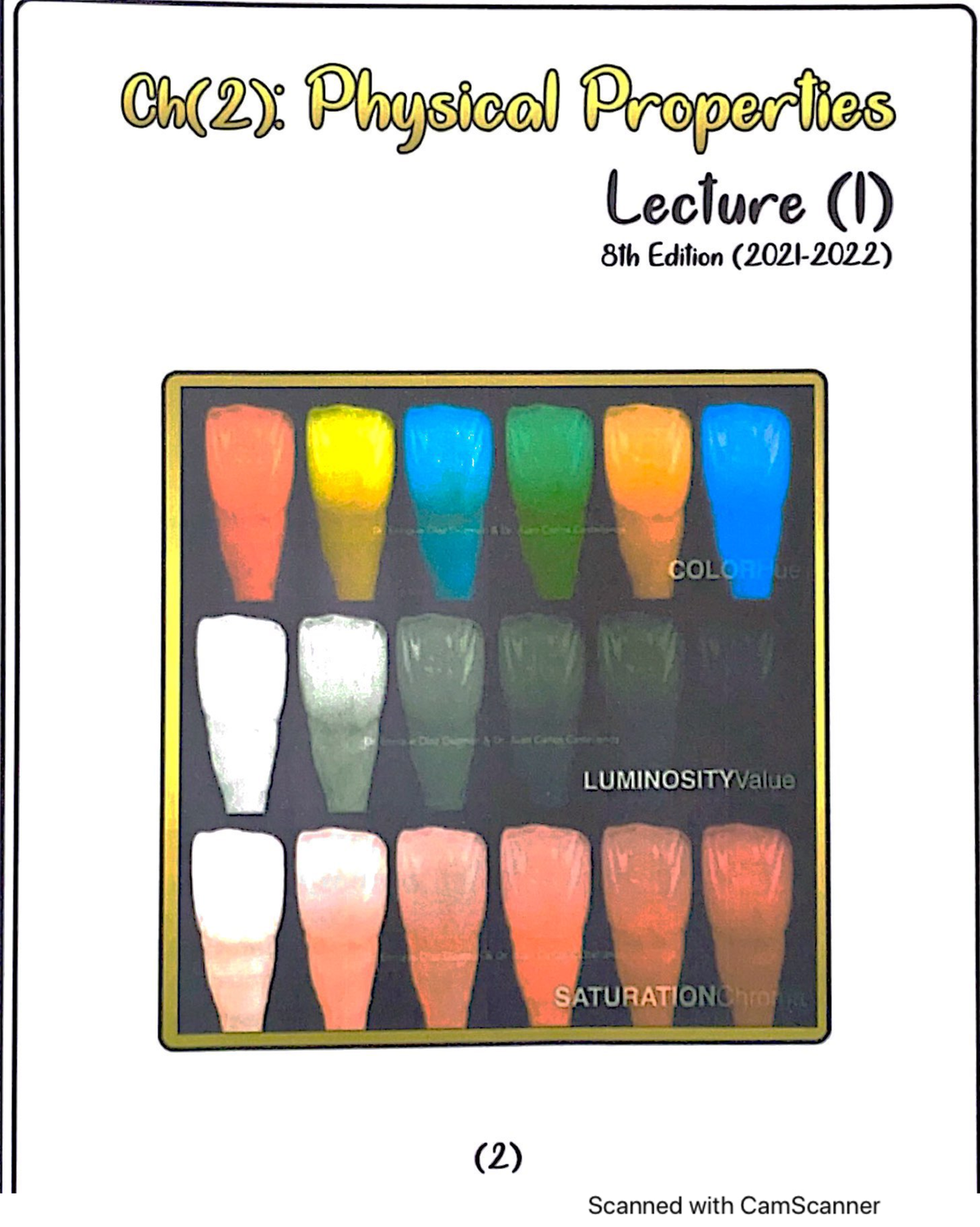 Dental 2 physical properties Dental Materials I Studocu