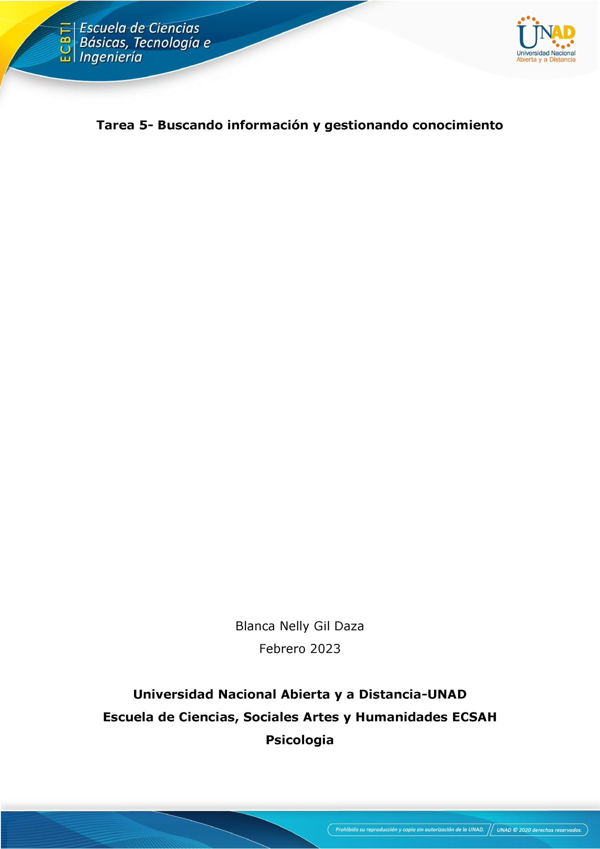 Anexo 2 Formato Entrega Tarea 3 - Tarea 5- Buscando Información Y ...