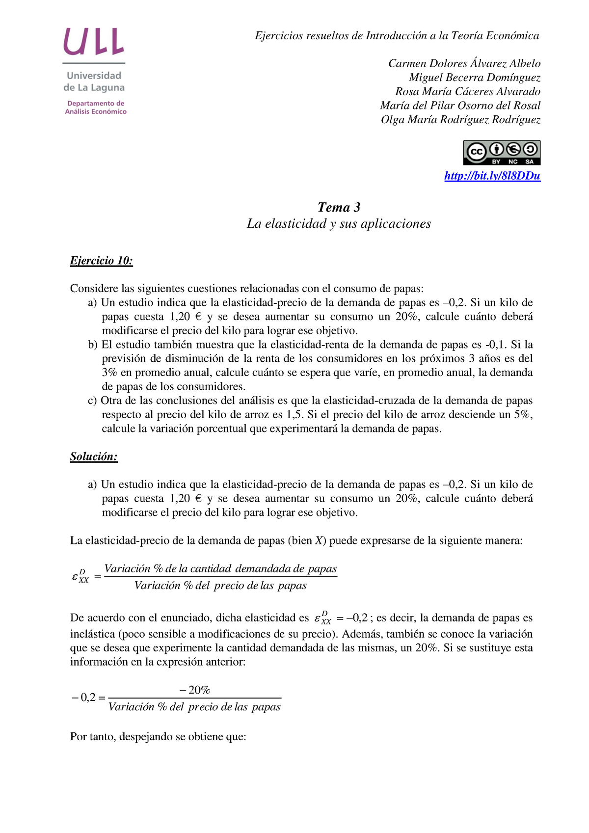 Ejercicios Resueltos Del Tema 3. OCW Economia 2013 Definitiva ...