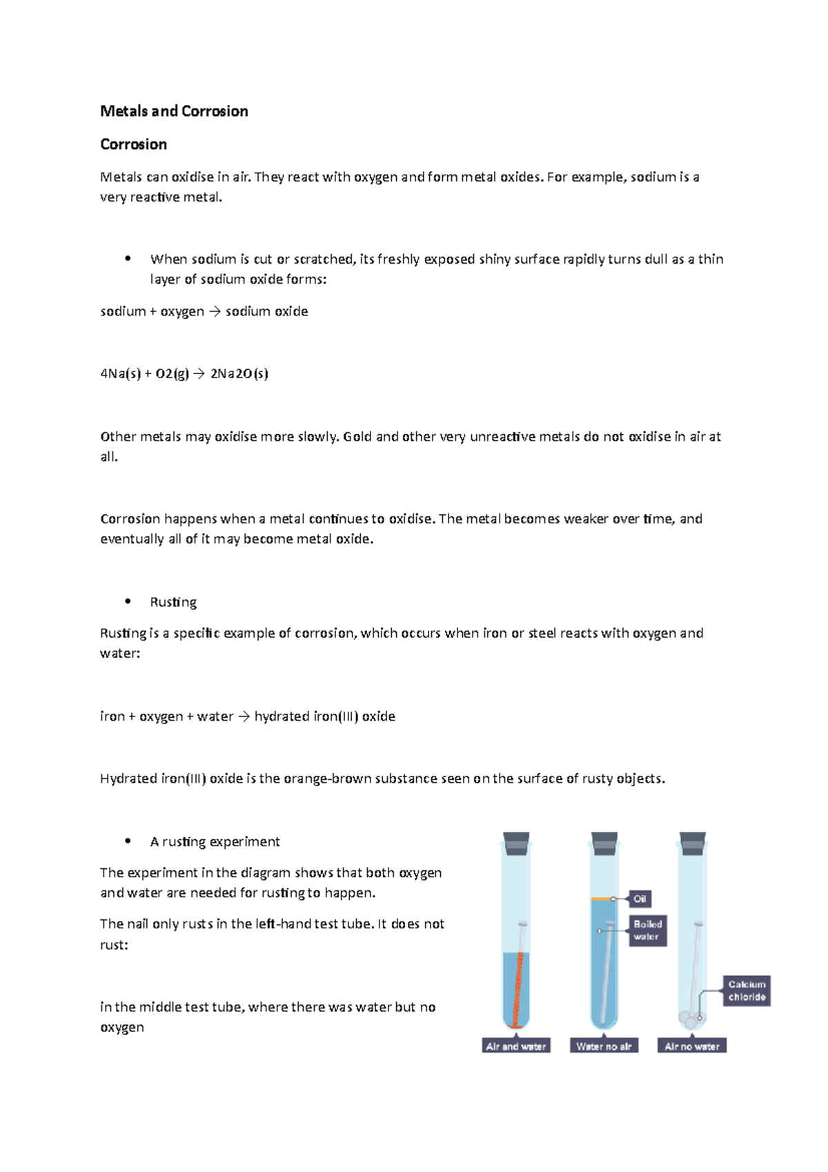Metals and Corrosion - Lecture notes 7-10 - Metals and Corrosion ...