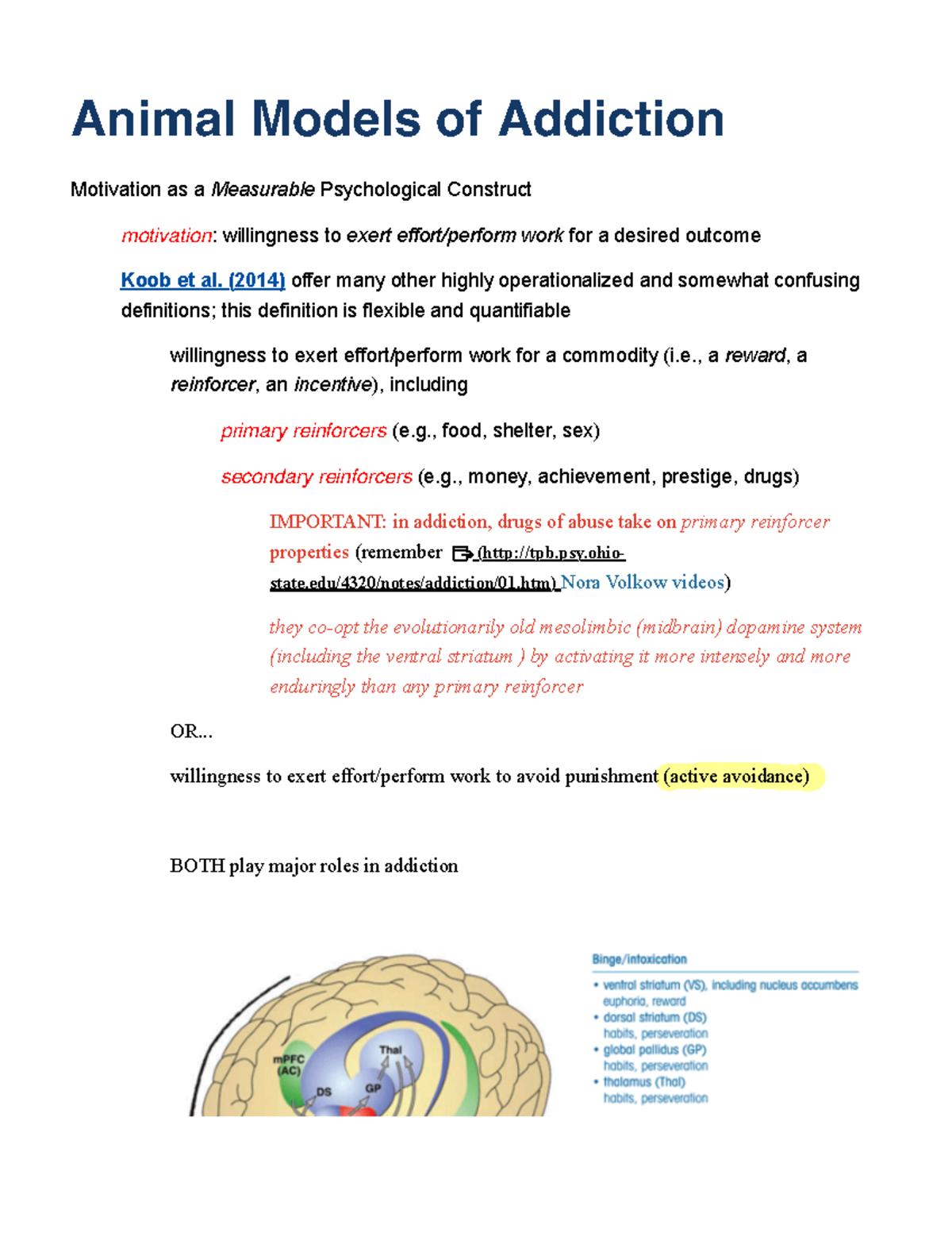 Animal Models - (2014) offer many other highly operationalized and ...