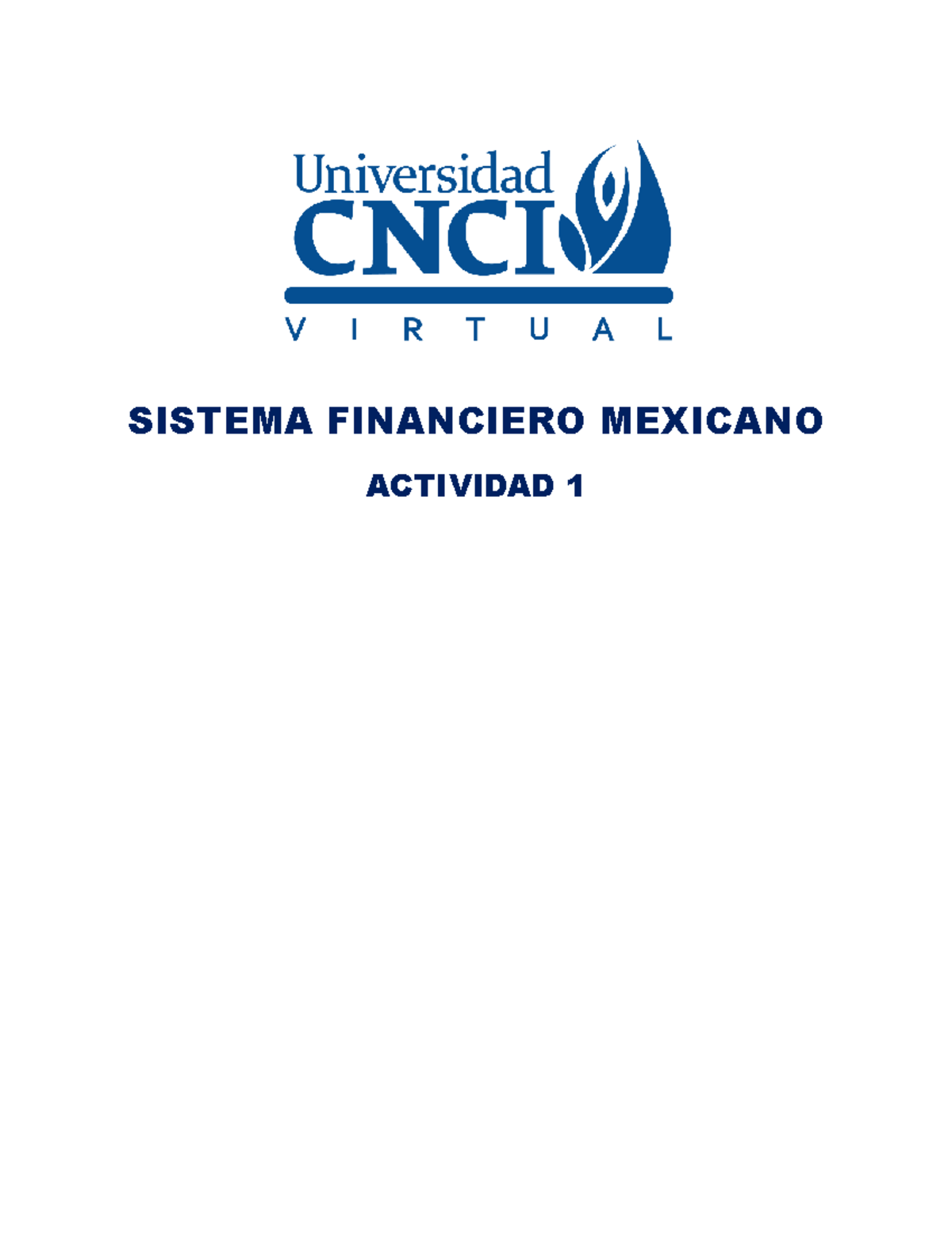 01 Actividad Sistema Fin Mex - Copy - SISTEMA FINANCIERO MEXICANO ...