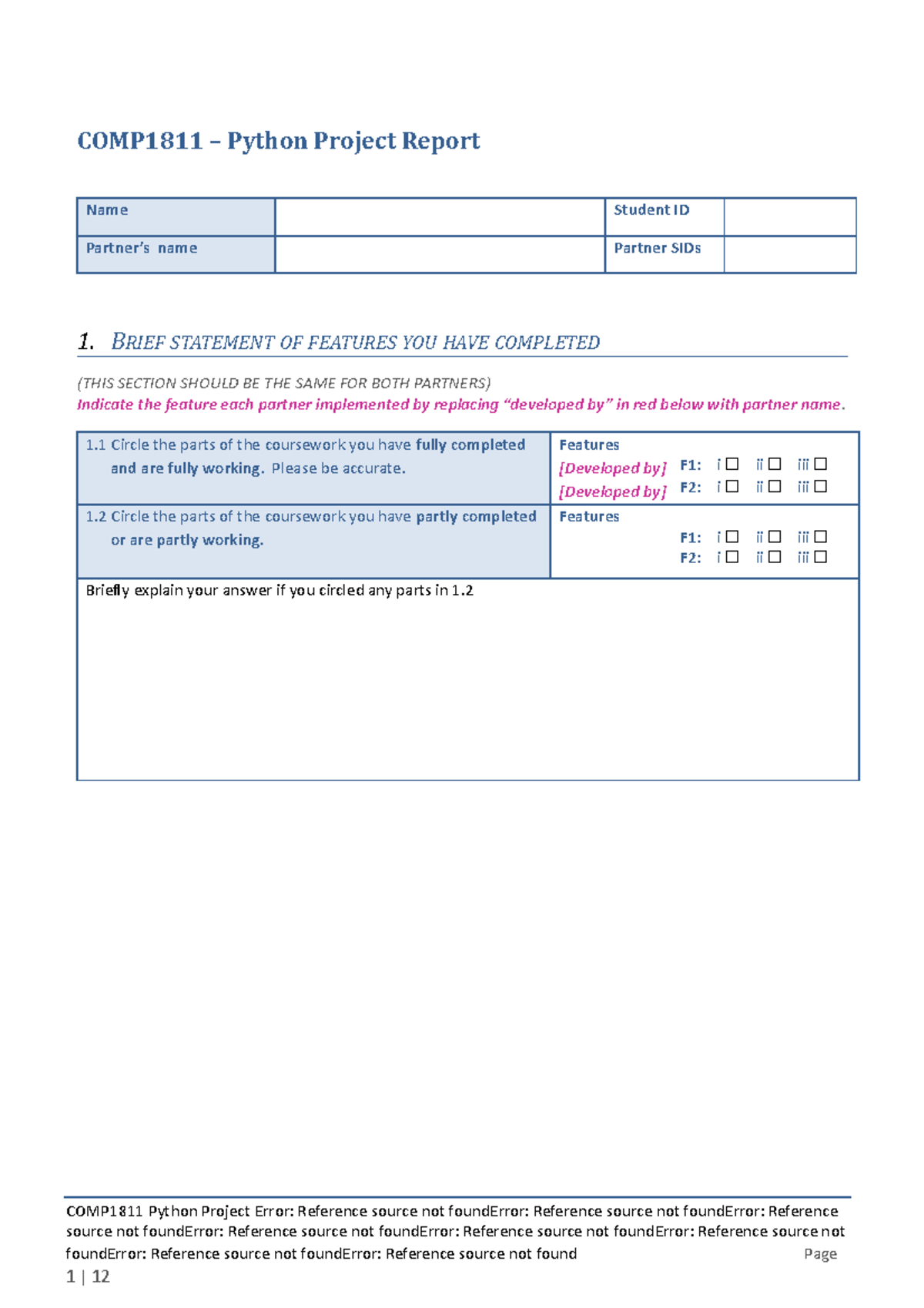 COMP1811 Python Project Report Template - COMP1811 – Python Project ...
