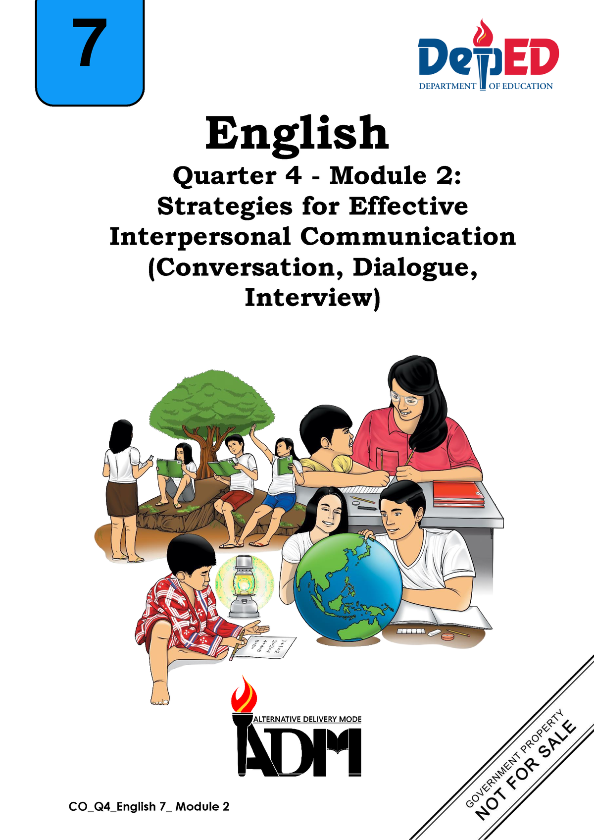 ENG7-Q4-MOD2 - ENGLISH 7 MODULE 2 - 7 English Quarter 4 - Module 2 ...