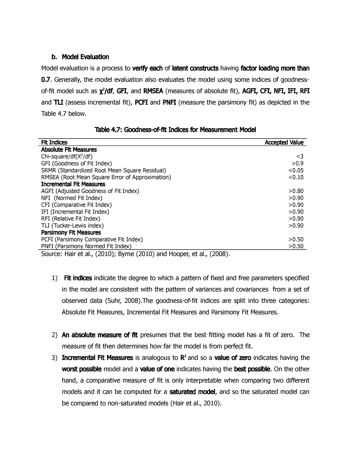 Model Evaluation - Statistics For Business - B. Model Evaluation Model ...