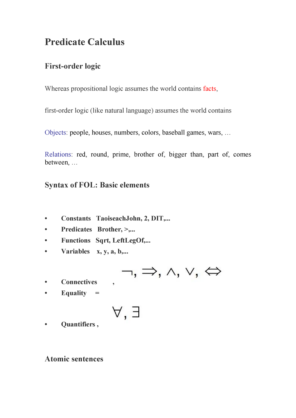 predicate-calculus-prof-santner-predicate-calculus-first-order