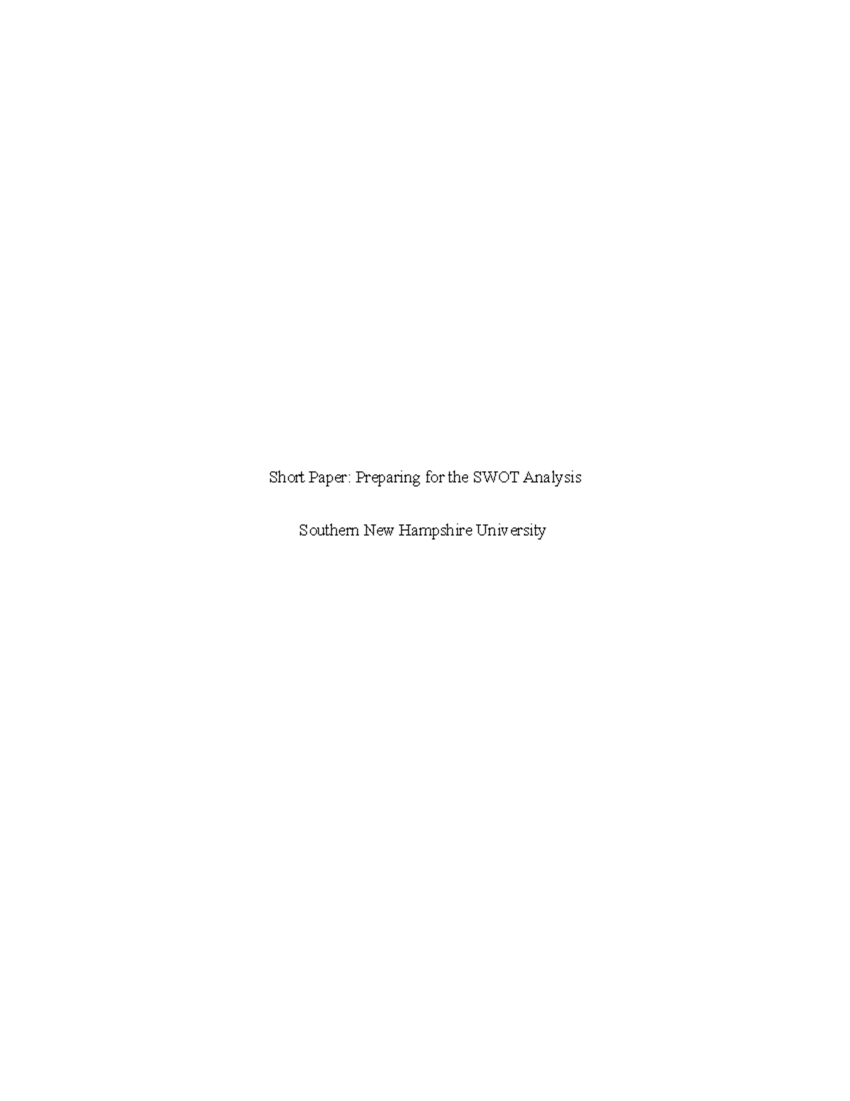 Short Paper module 2 - description of research program for marketing ...