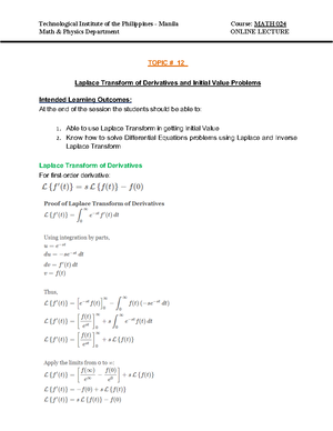 MATH Sheet 7 - Math works - In Norse mythology, Thor once dressed as a ...