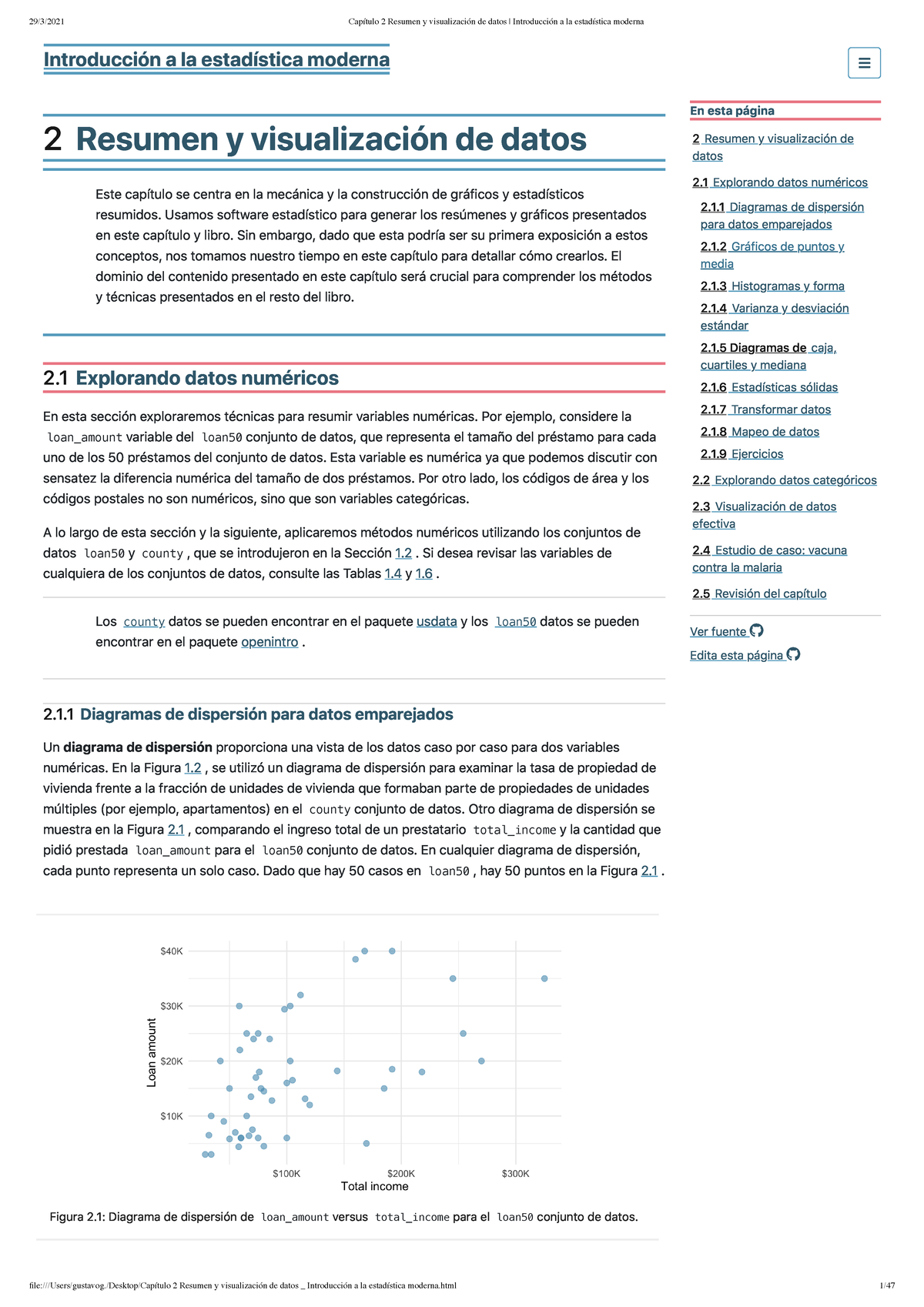 Estadistica Imprimir - Estadística Prueba - I N T Ro D U C C I ó N A L ...