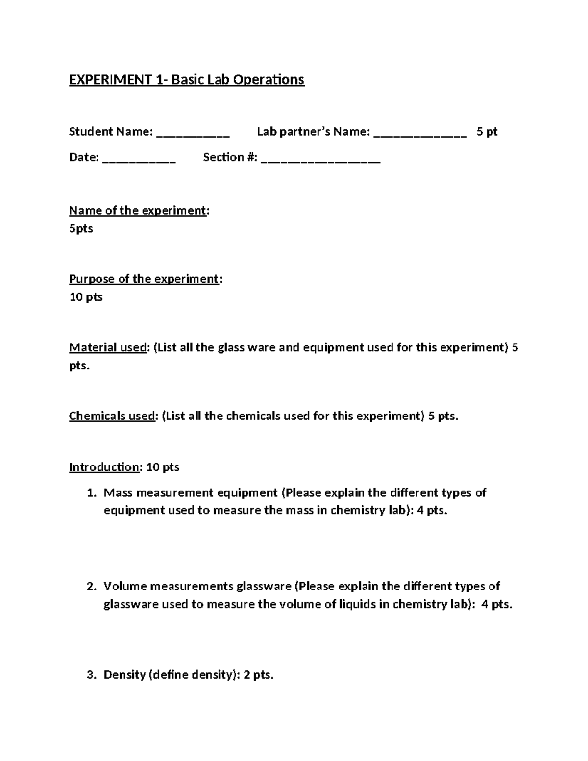 EXP1-Basic Lab Operations {Lab Report}-Nosheen Javed-Spring 2024 ...