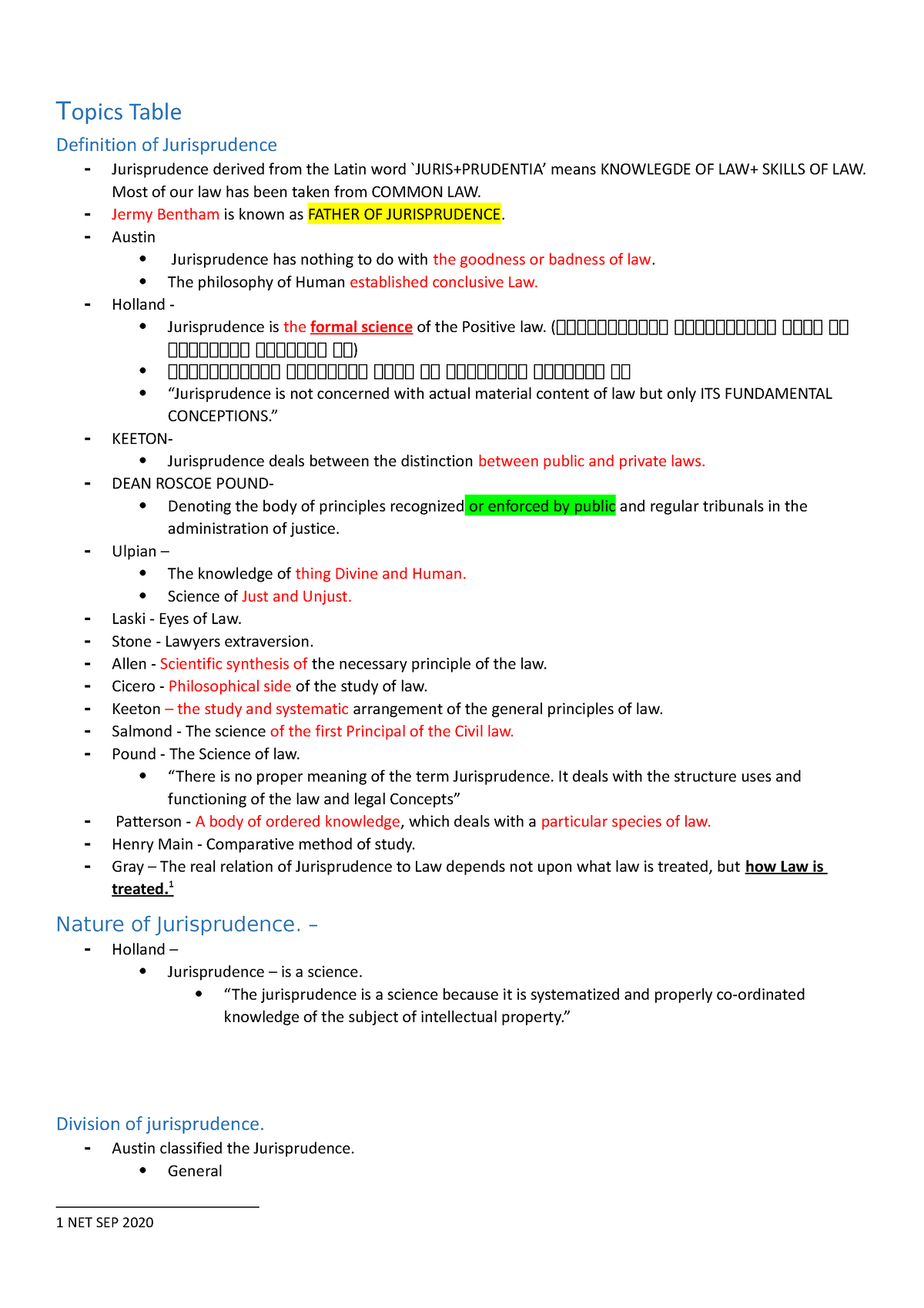 research topics on jurisprudence