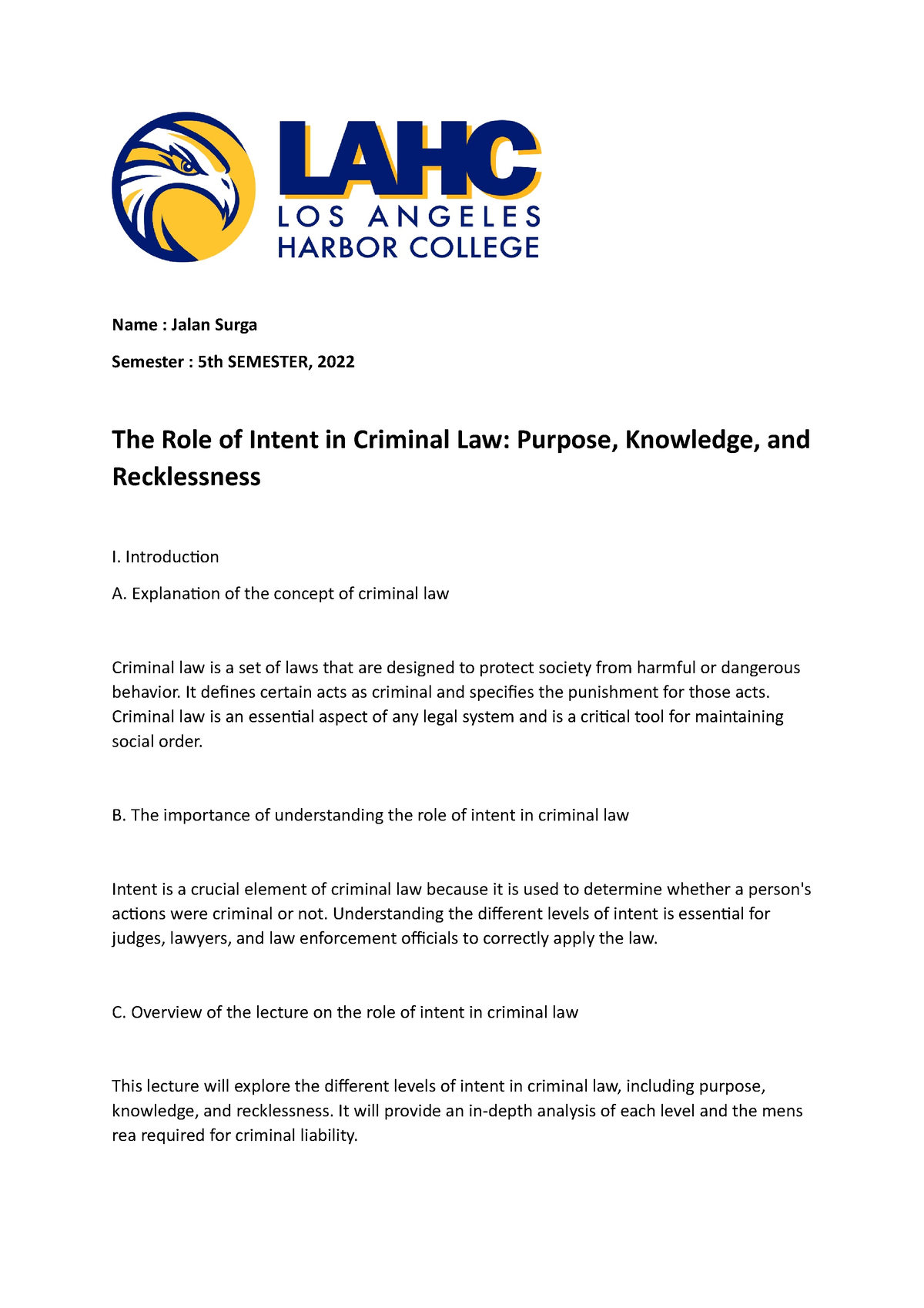 the-role-of-intent-in-criminal-law-purpose-knowledge-and-recklessness