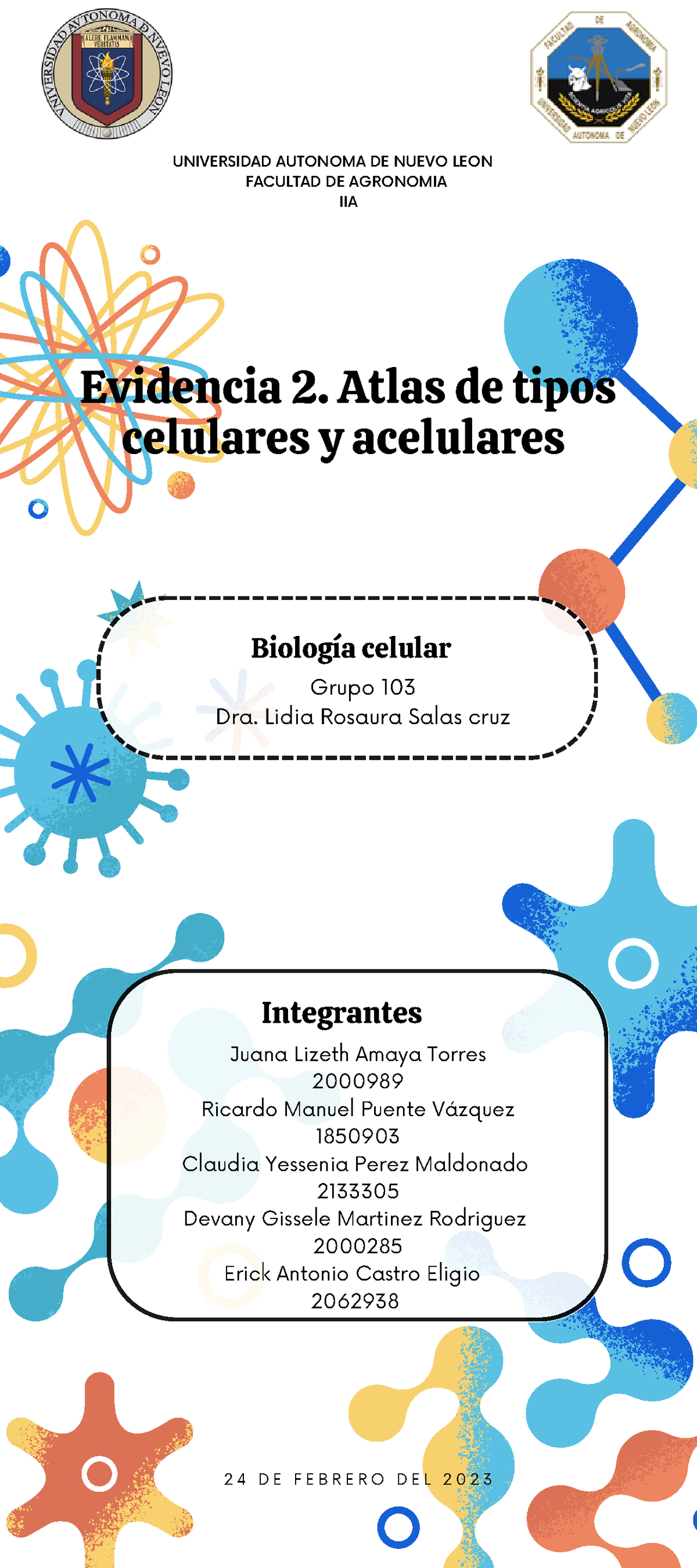 Evidencia 2 Tareas Biología Evidencia 2 Atlas De Tipos Celulares Y