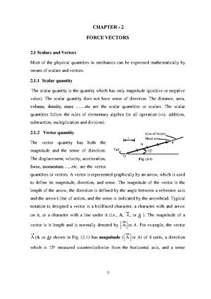 Statics OF Particles - CHAPTER - 3 STATICS OF PARTICLES 3 Introduction ...
