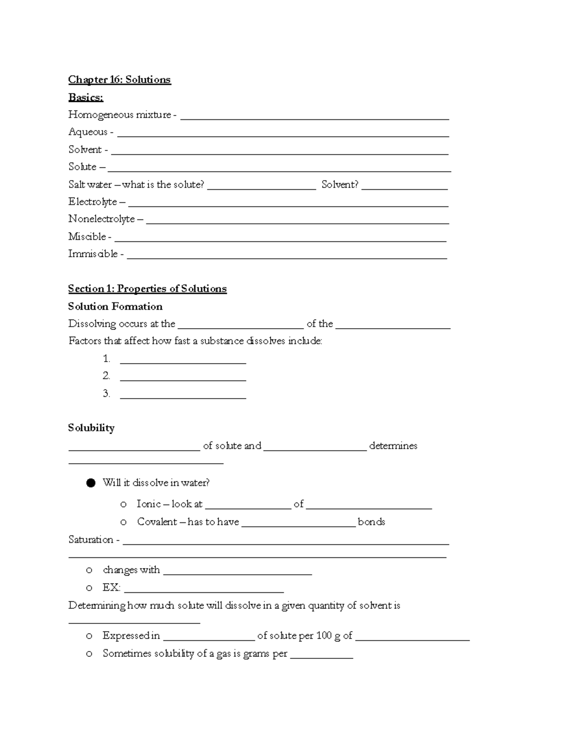 Chapter+16+guided+notes - Chapter 16: Solutions Basics: Homogeneous ...