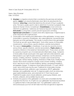 Week 5 case study 2 - Week 5 Case Study #2 Leukemia- BIOL Name: Abby ...
