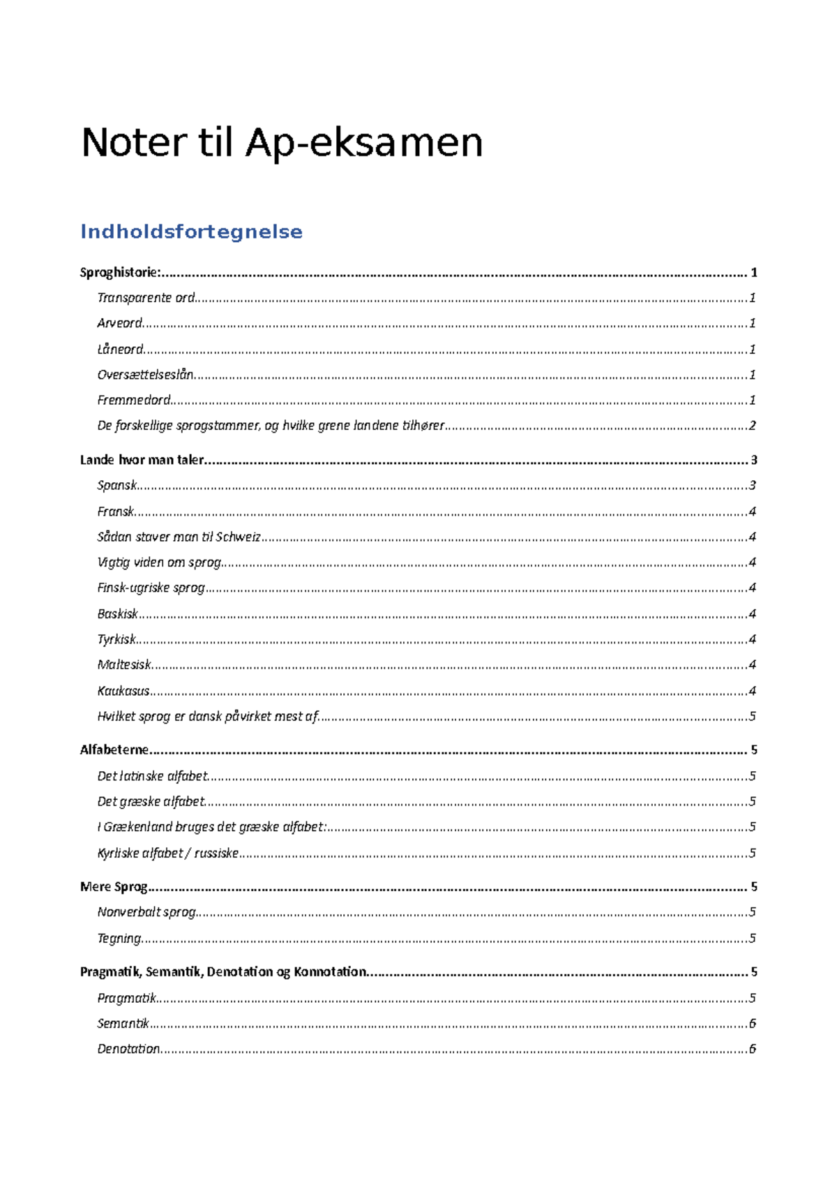 Noter Til Ap Skriftlig Eksamen - Noter Til Ap-eksamen - Studocu