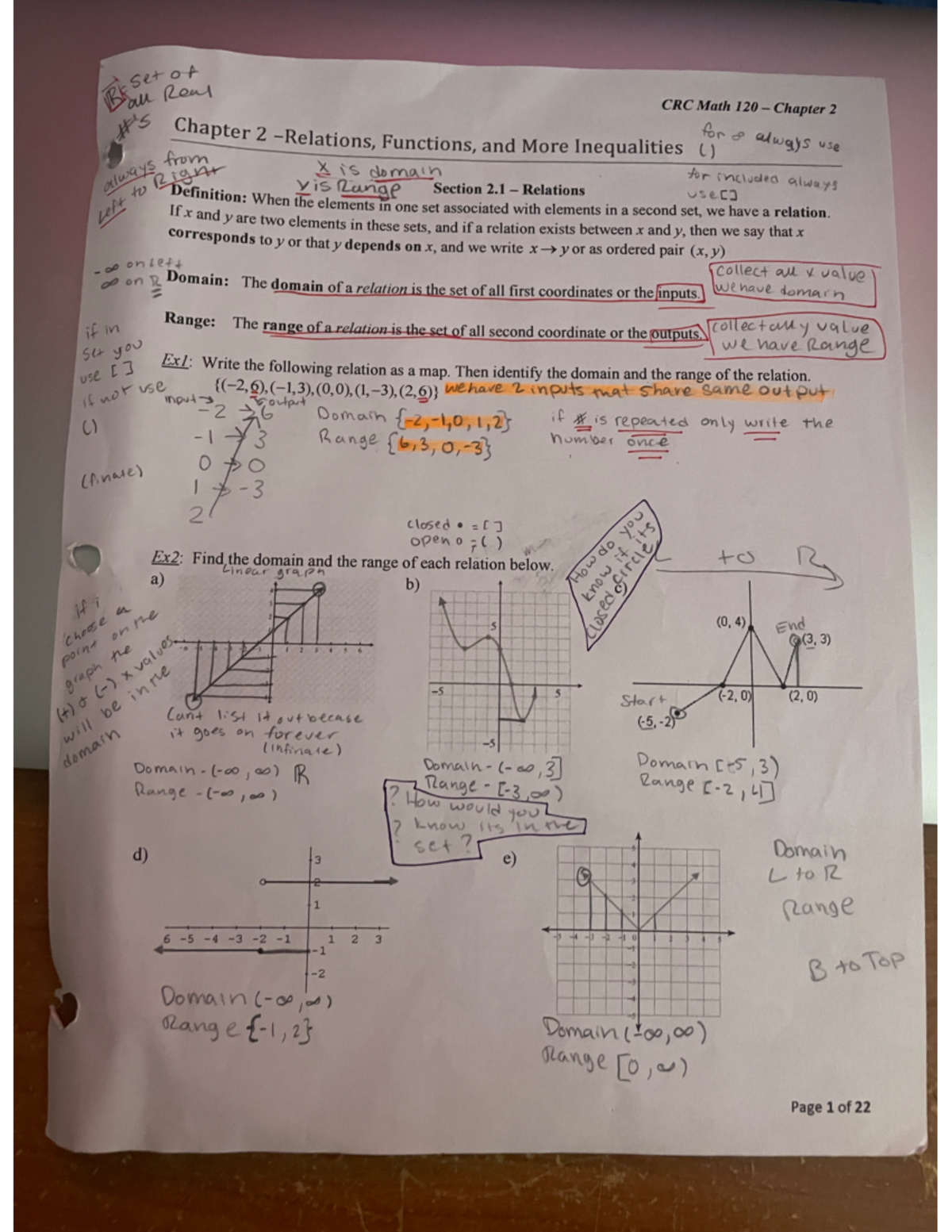 Section 2.1 - Relations - MATH 120 - Studocu