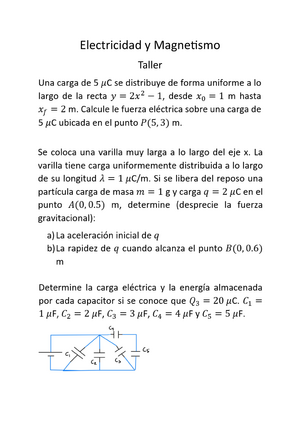 Taller GR3DFGHJ JJHGHG HHGGG IIJJIJ - quimicA - Electricidad y Magnetismo  Taller - Studocu