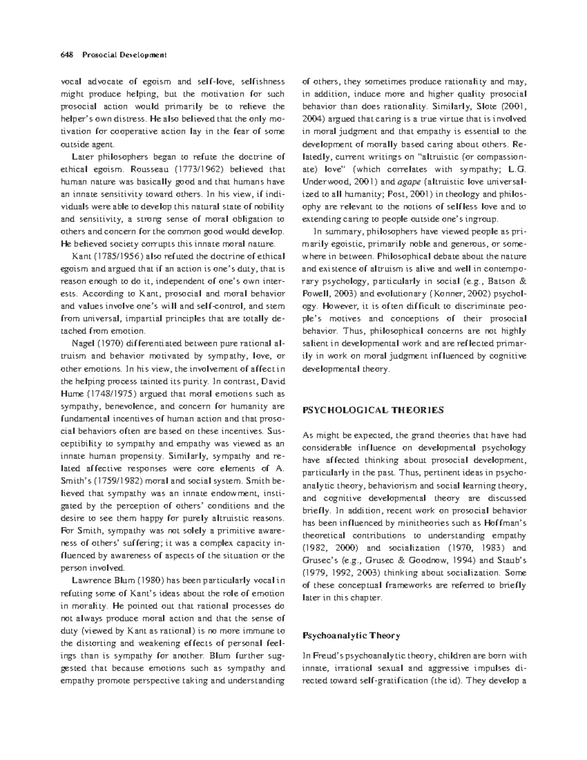 Handbook of Child Psychology, Vol. 3 Social, Emotional, and Personality