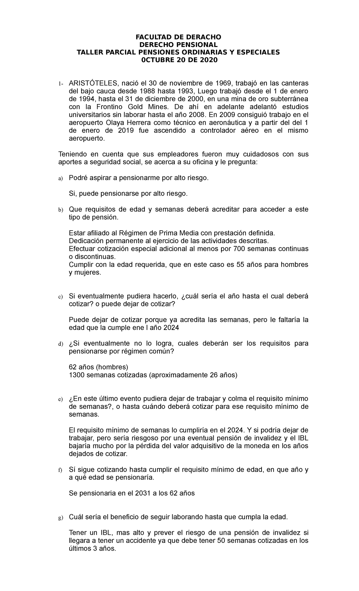 Parcial 4 Octubre 2020, Preguntas Y Respuestas - FACULTAD DE DERACHO ...