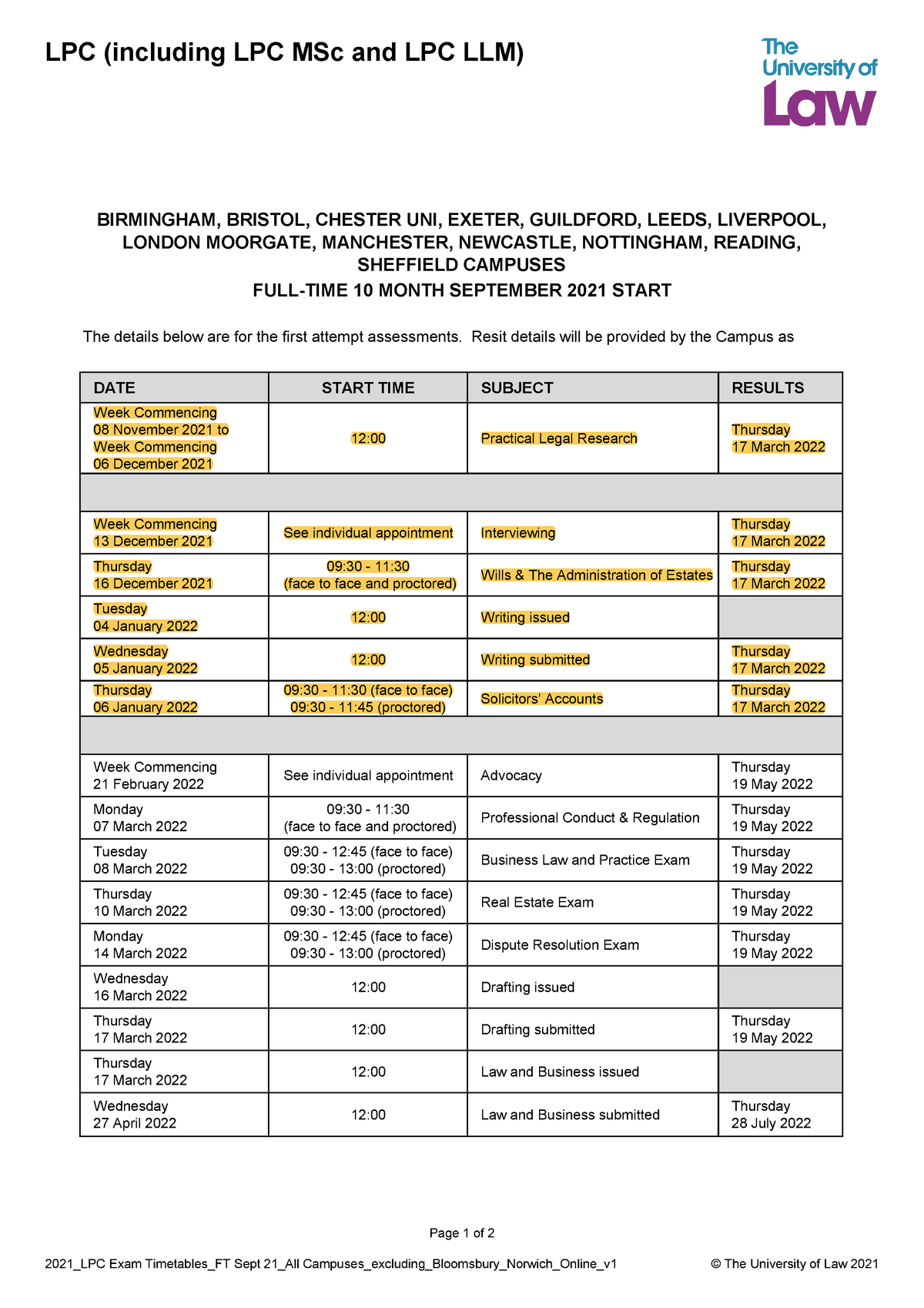 Lpc Exam Requirements