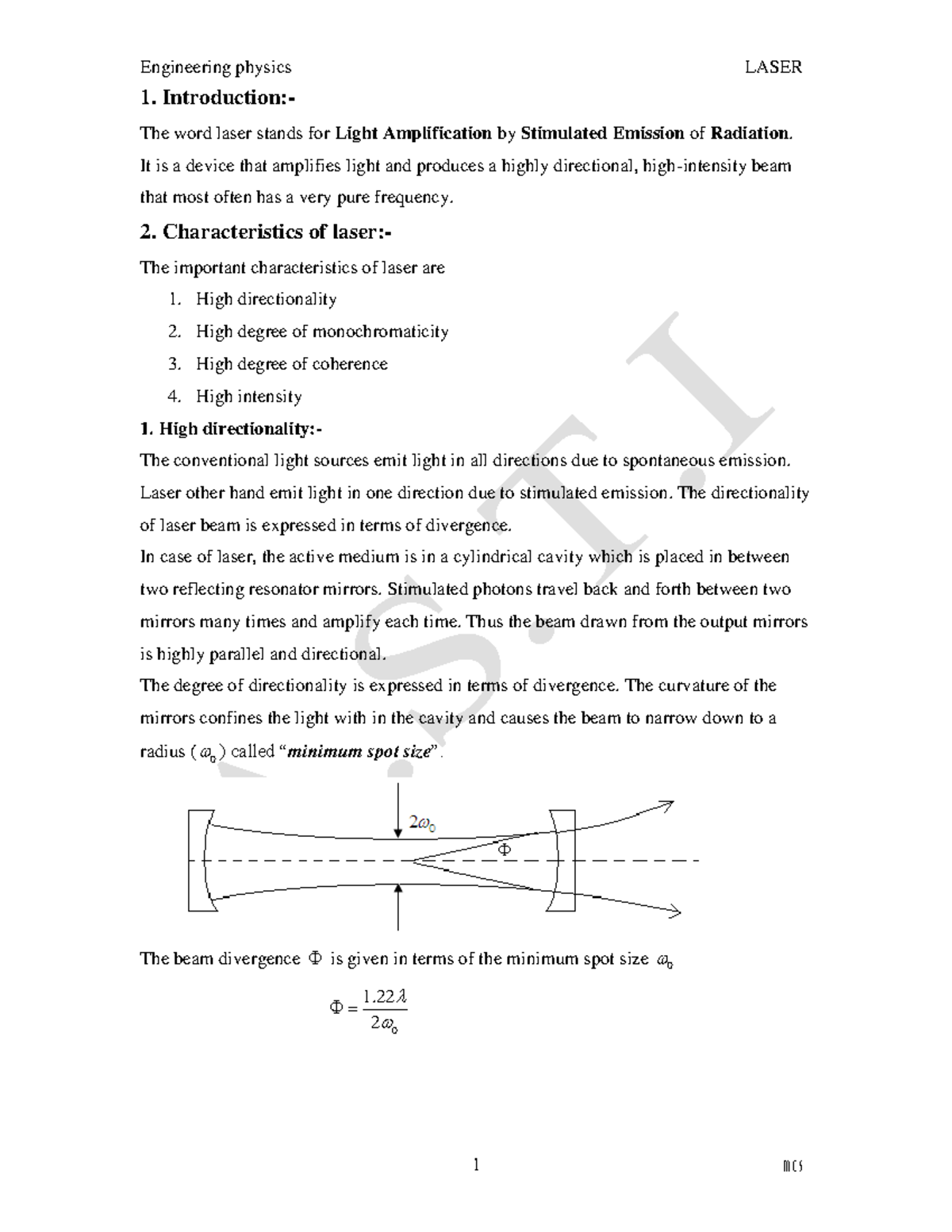 laser-1-introduction-the-word-laser-stands-for-light-amplification