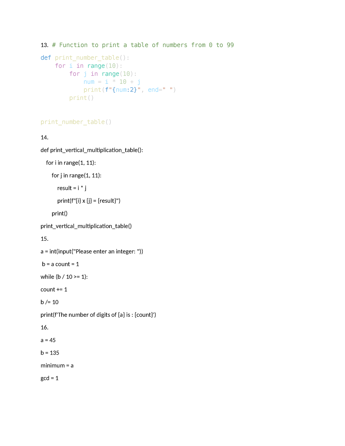 fwrd-2233-function-to-print-a-table-of-numbers-from-0-to-99-def