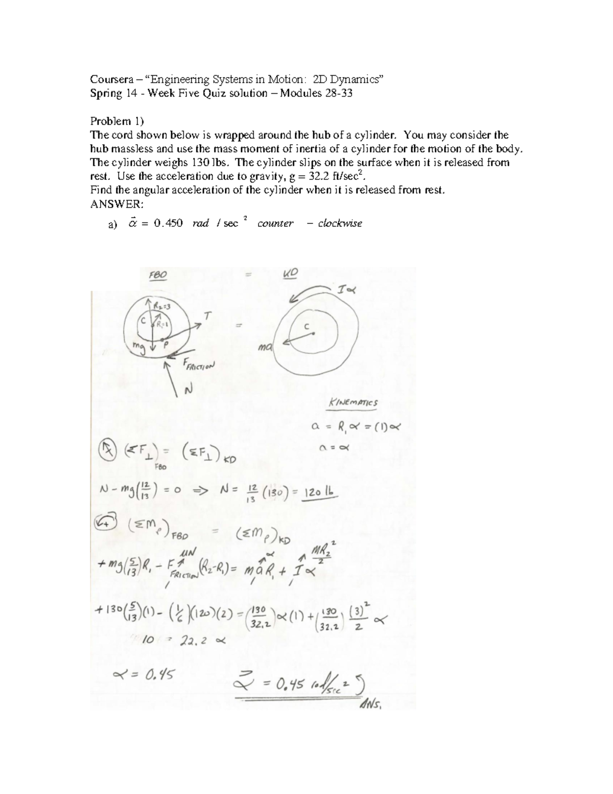 Af23bd298a10d3b733b679dfd2d3bdad Quiz Week 5 Solution 2d Dynamics Mooc Spring 14 Studocu Af23bd298a10d3b733b679dfd2d3bdad Quiz Week 5 Solution 2d Dynamics Mooc Spring 14 Studocu