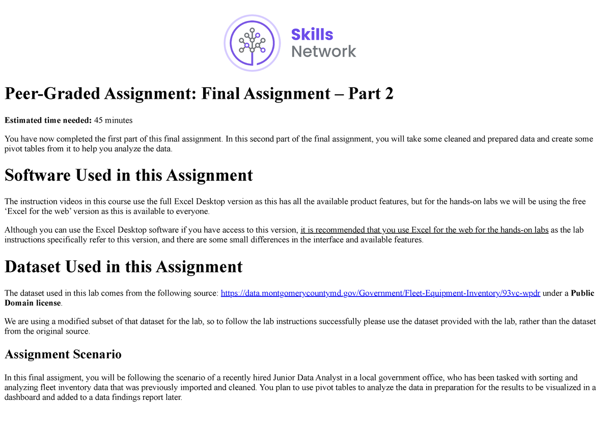 peer graded assignment final writing assignment (evaluative)