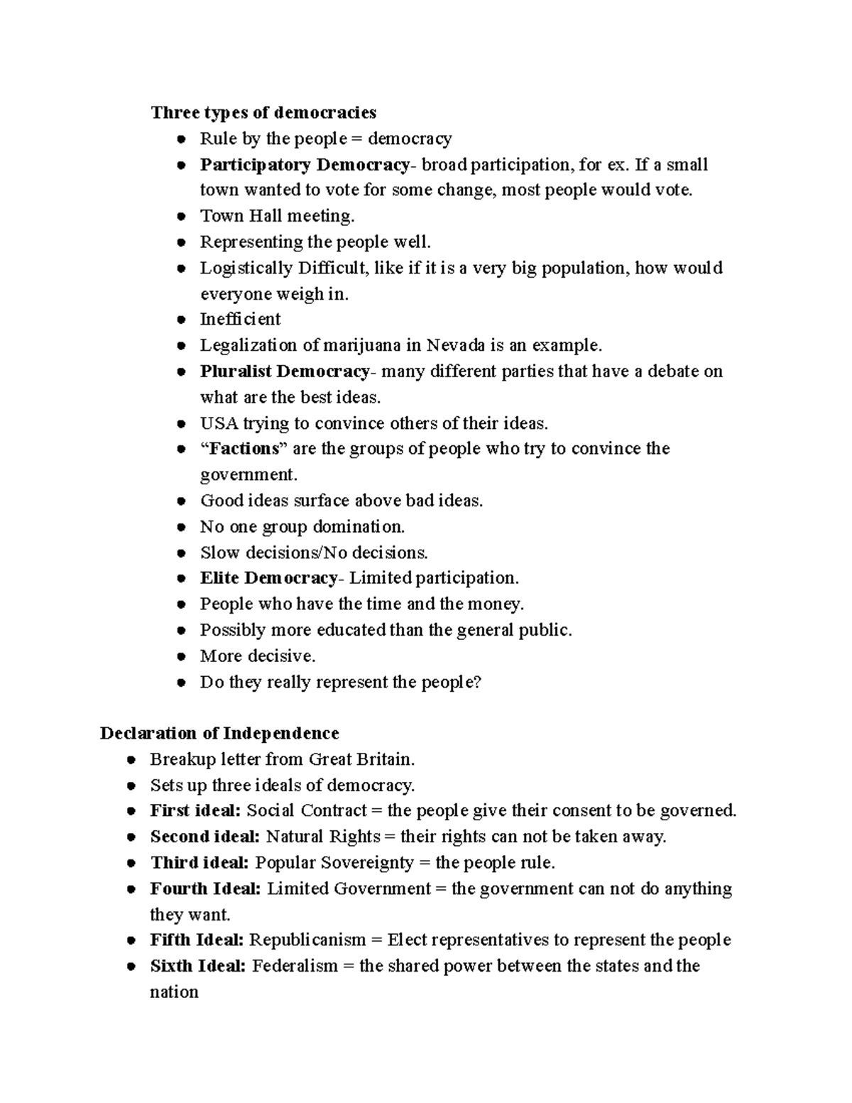 ap-gov-democracy-notes-three-types-of-democracies-rule-by-the-people