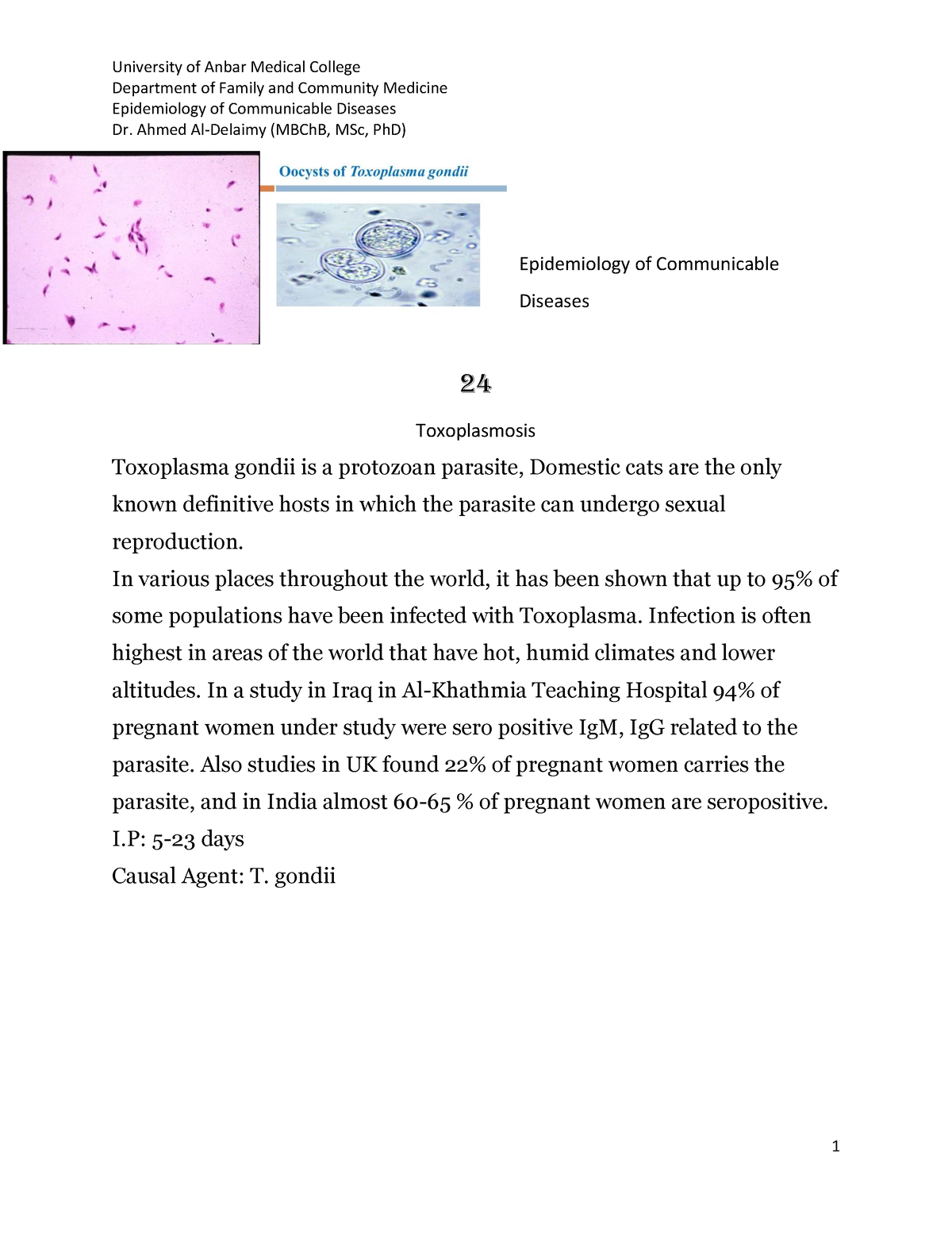 toxoplasmosis-department-of-family-and-community-medicine