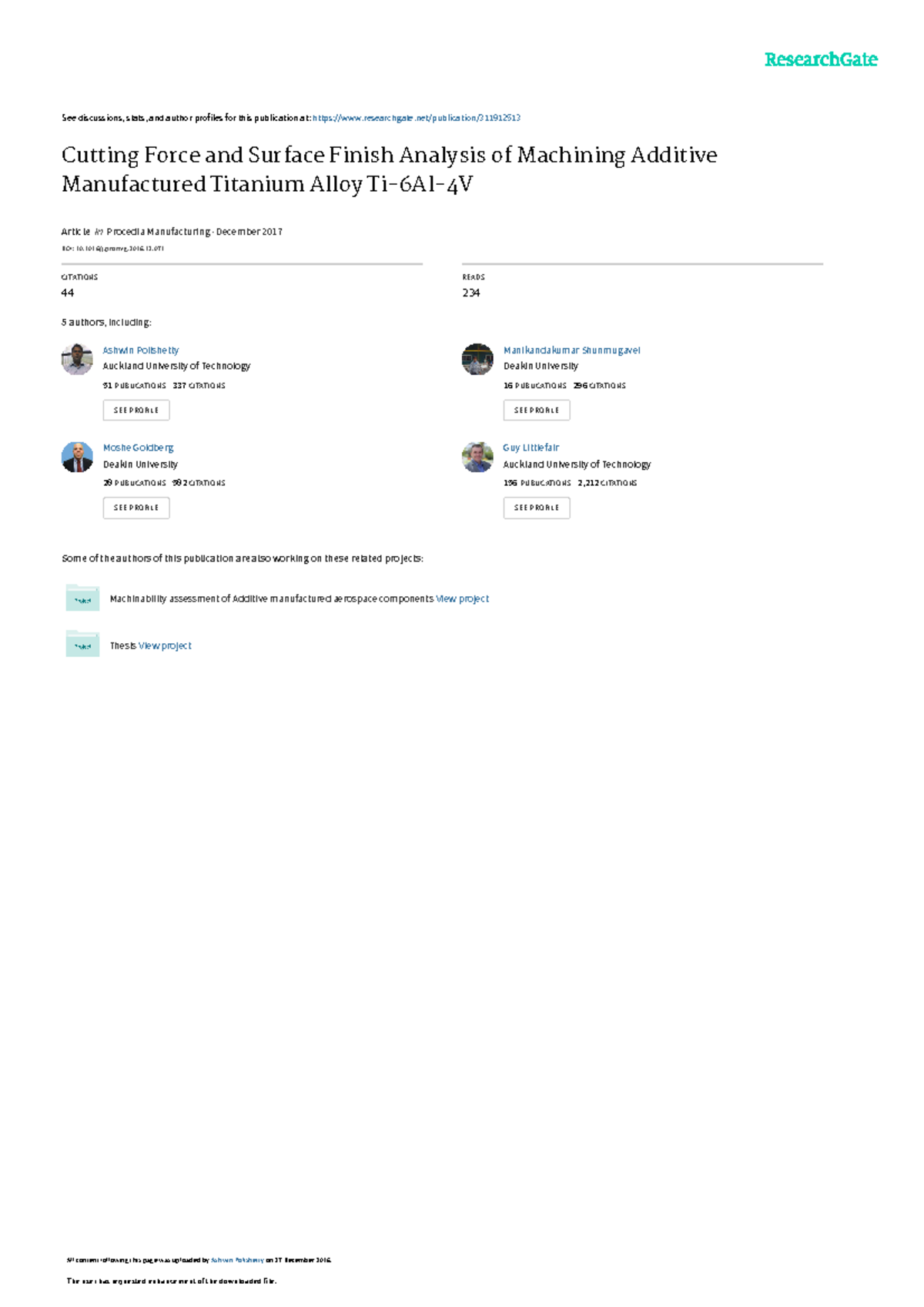 Publishedversion The comparison showed that the spindle rotation speed for suppressing the
