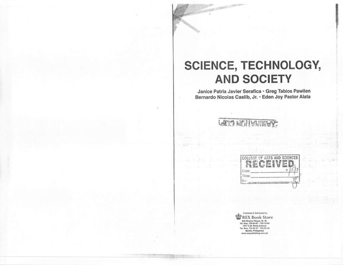 science-technology-and-society-book-studocu