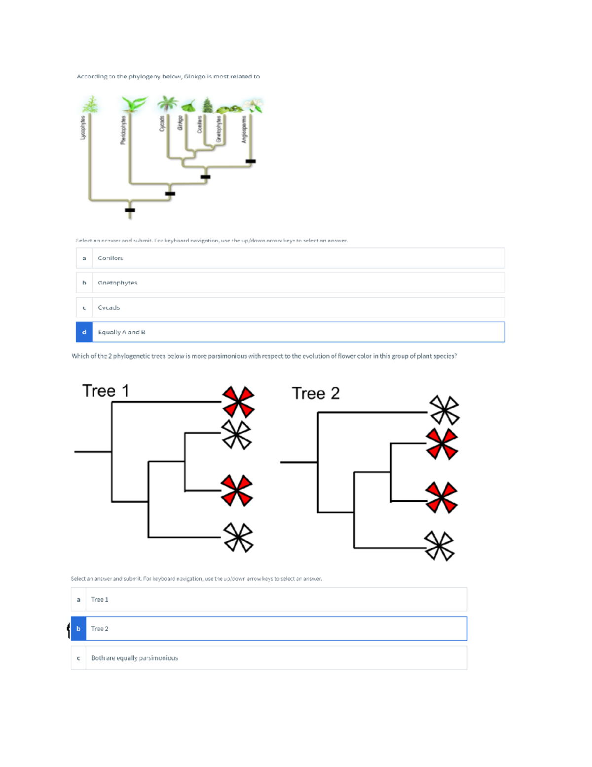 PBIO1210 Exam 4 Top Hat Questions PBIO 1210 Studocu