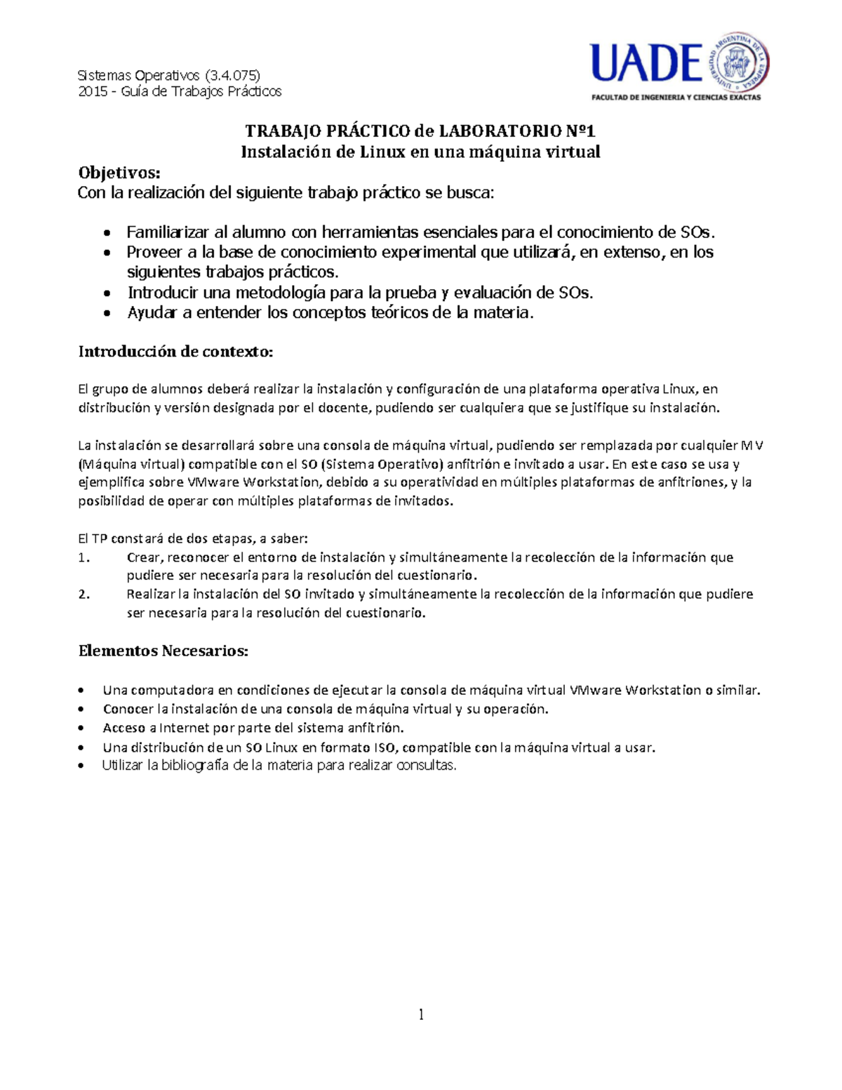 Guia de tps de labs - tp labs - Sistemas Operativos (3.4) 2015 de ...