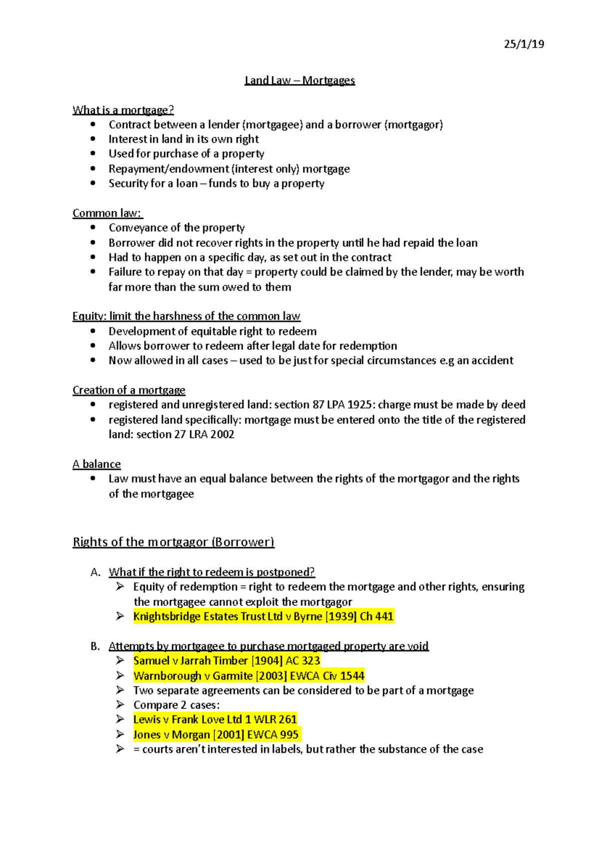 land-law-mortgages-land-law-mortgages-what-is-a-mortgage