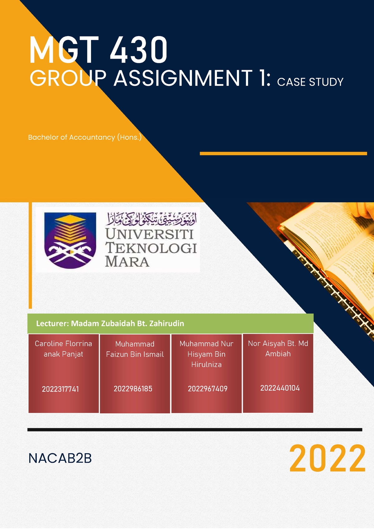 mgt430 group assignment