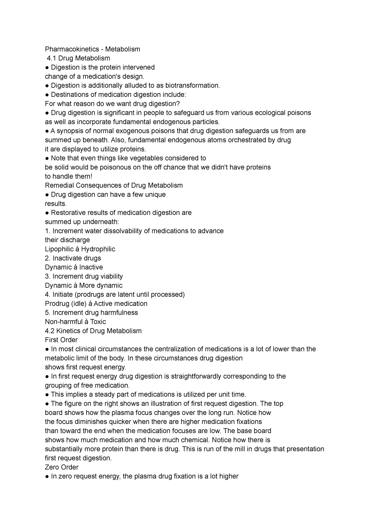 Pharmacology II Chpt 4-6 Summary - NSG 426 - Studocu