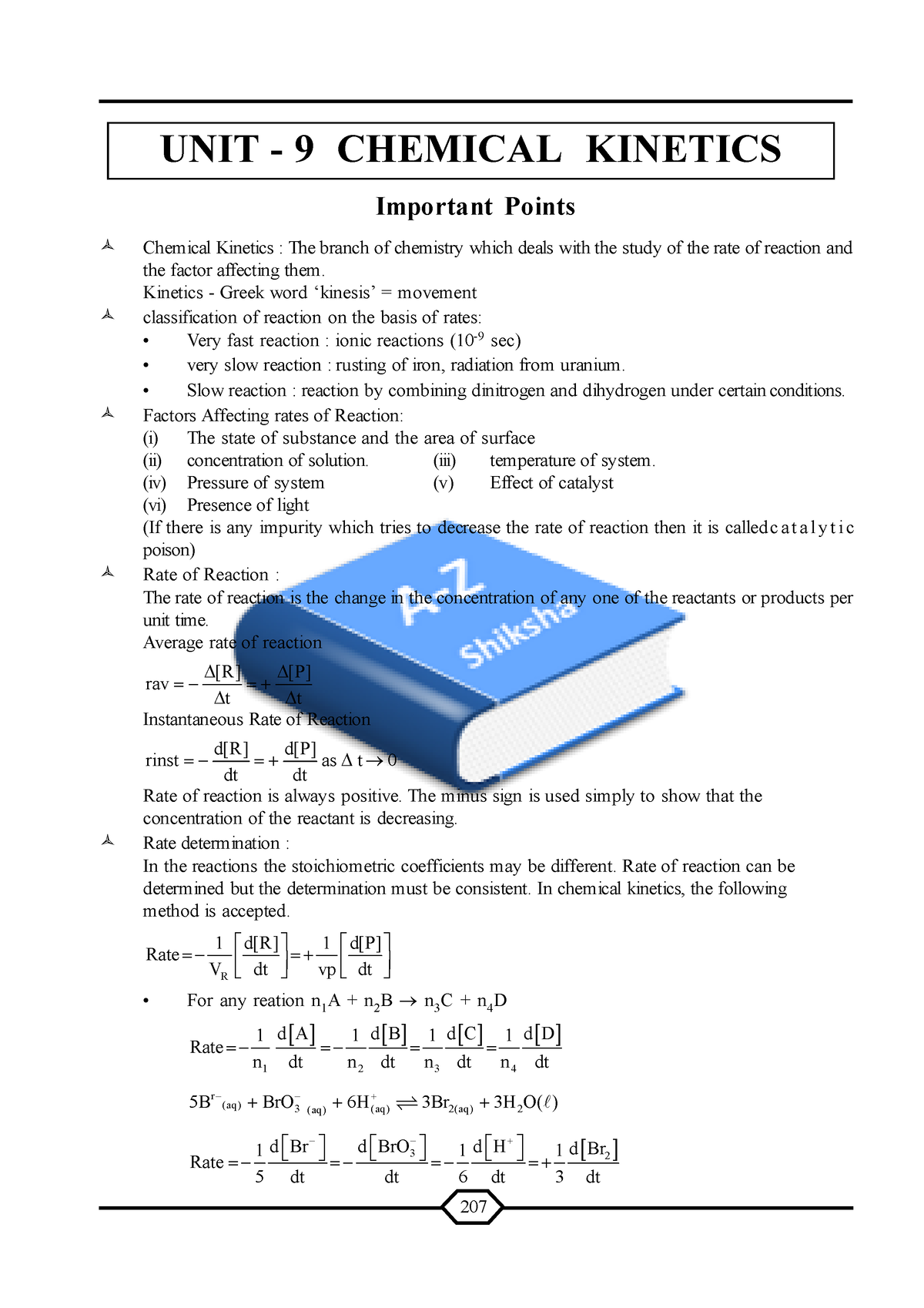 Chemical Kinetics Chemistry - Ò Chemical Kinetics : The Branch Of ...