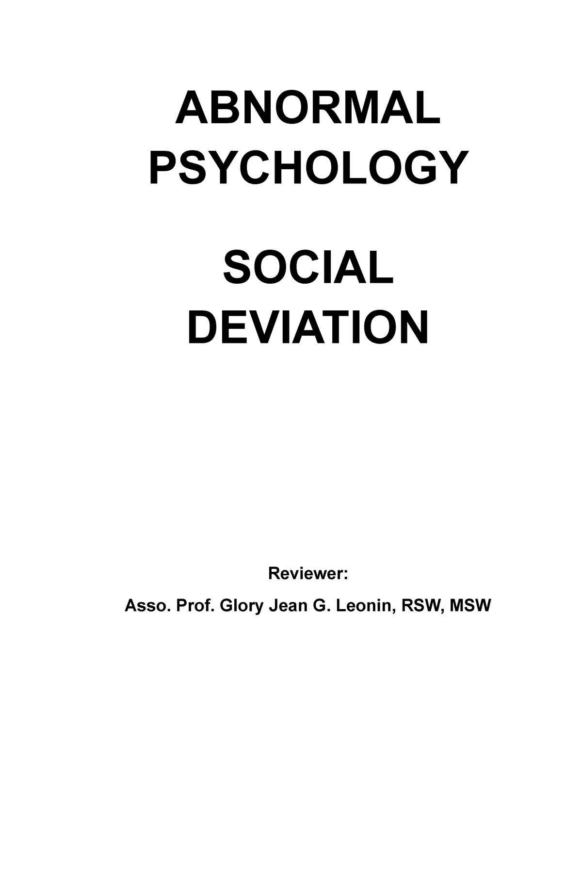 abnormal-psychology-and-social-deviation-review-abnormal-psychology