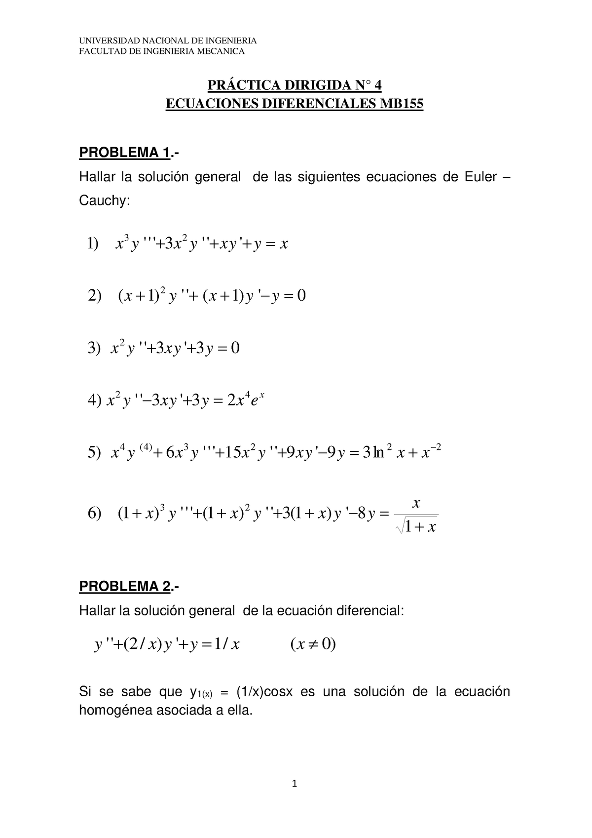 PP N°4 EC. DIF. MB155 2021-2 - FACULTAD DE INGENIERIA MECANICA PRÁCTICA ...