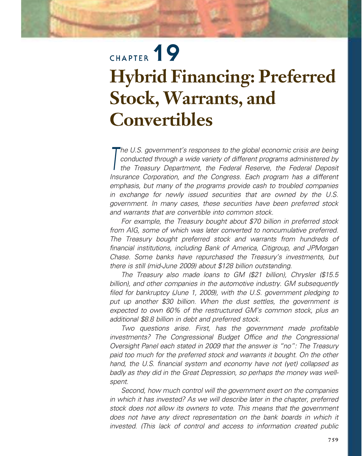 29 chapter 19 hybrid financing preferred stock warrants and studocu reserve fund is debit or credit in trial balance business rates income statement