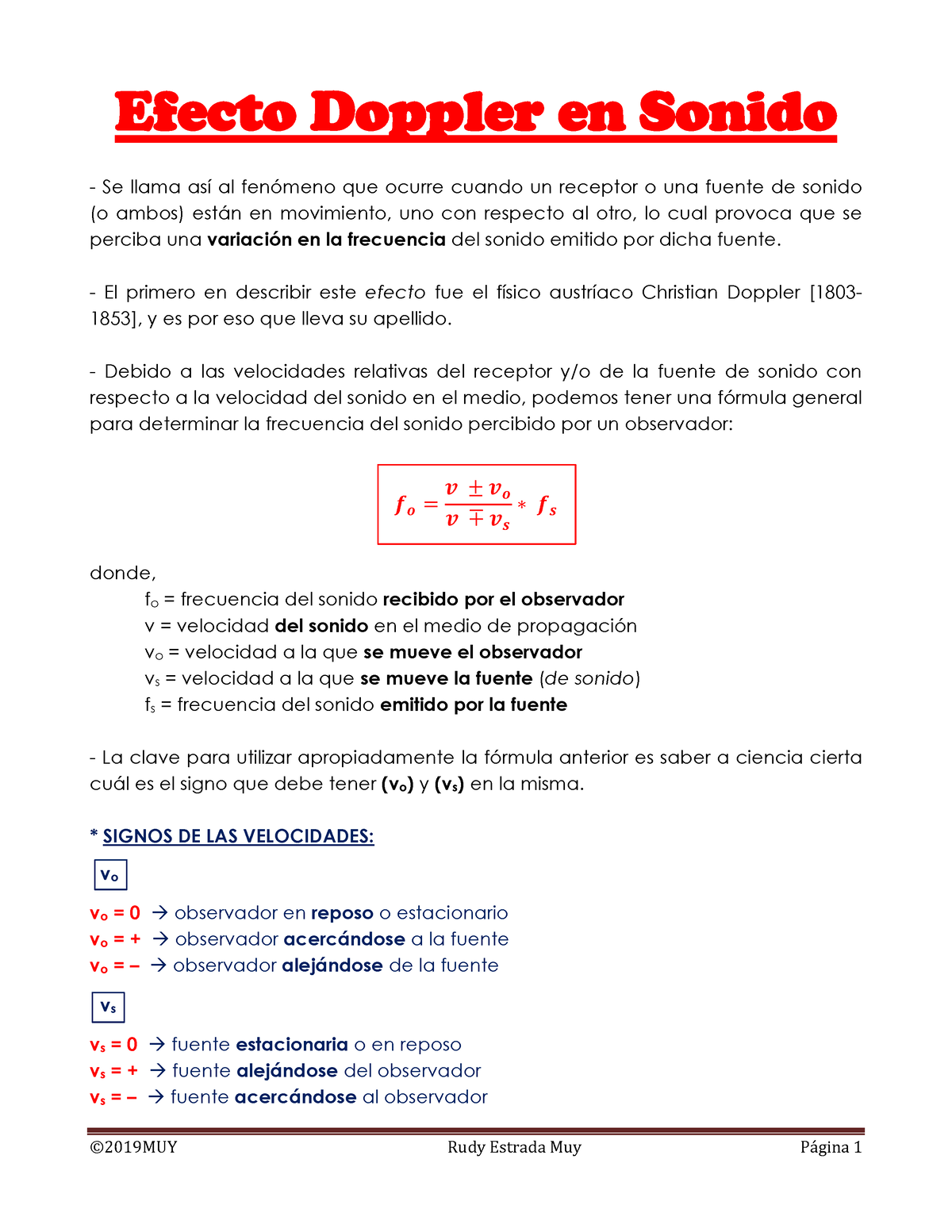 Semana 17 Efecto Doppler - Efecto Doppler En Sonido - Se Llama Así Al ...