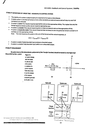 Laplace Transforms Study guide - Electronics Engineering - Studocu