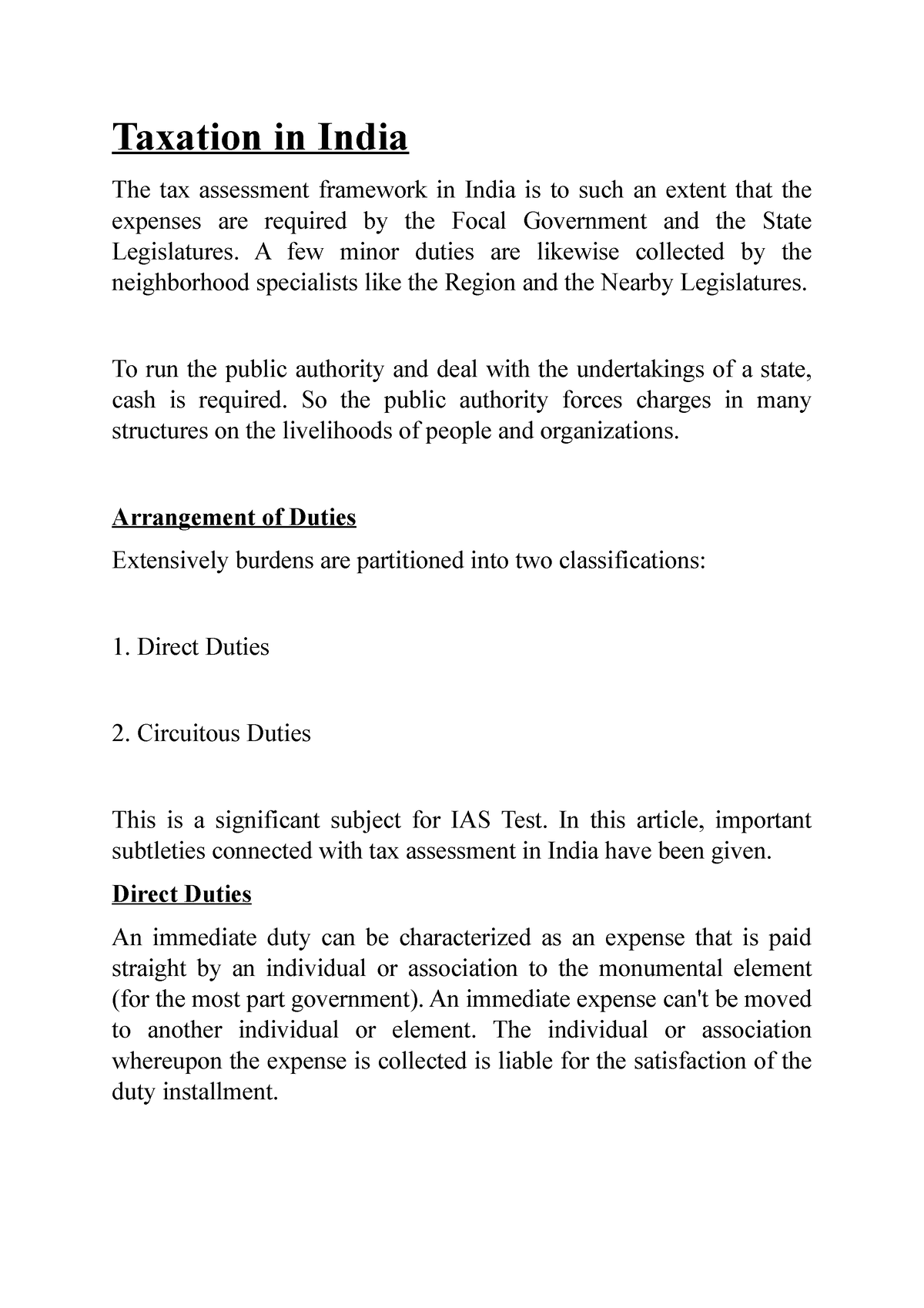 phd thesis on taxation in india