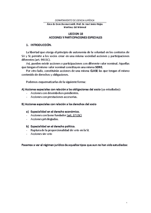 Practica 5 Mercantil - Derecho De Sociedades Mercantiles. Práctica 5 ...