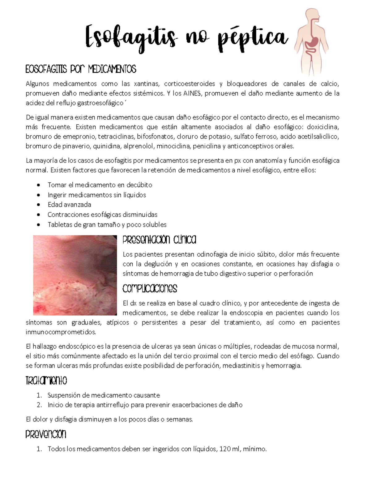 40-42. Esofagitis Péptica E Infecciosa - Esofagitis no pÈptica ...