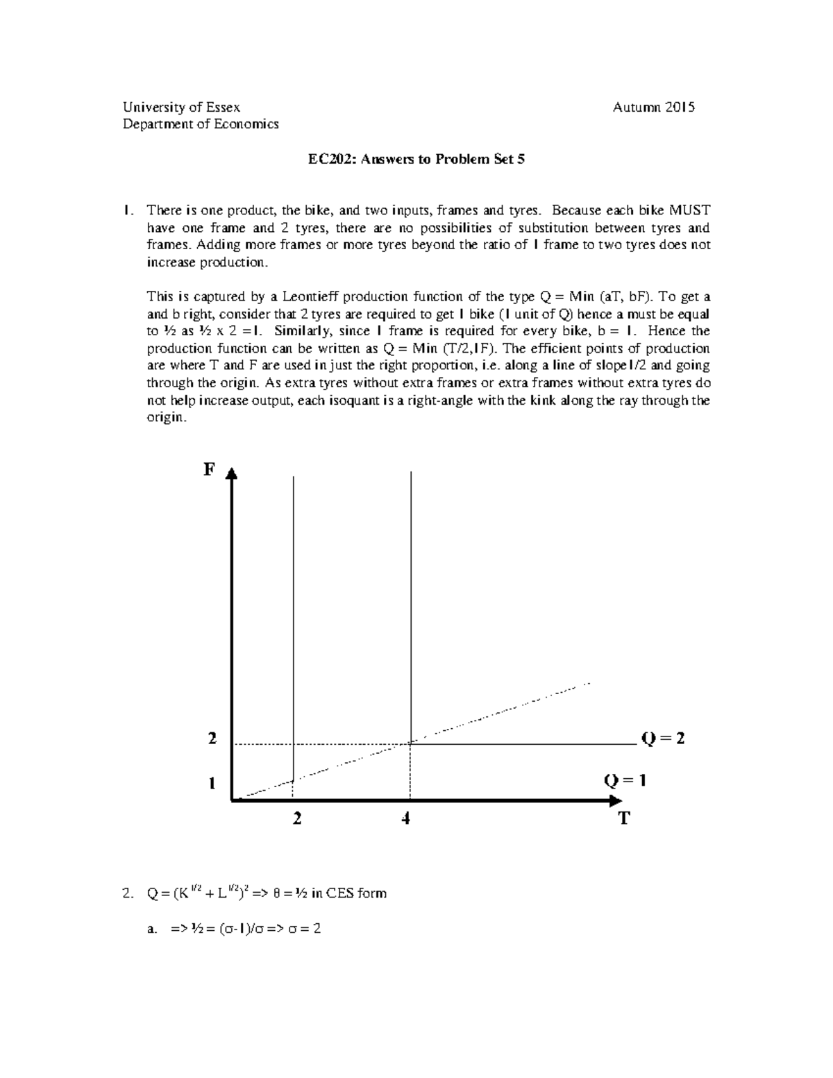 EC202 Problem Set 05 solution - University of Essex Autumn 2015 ...