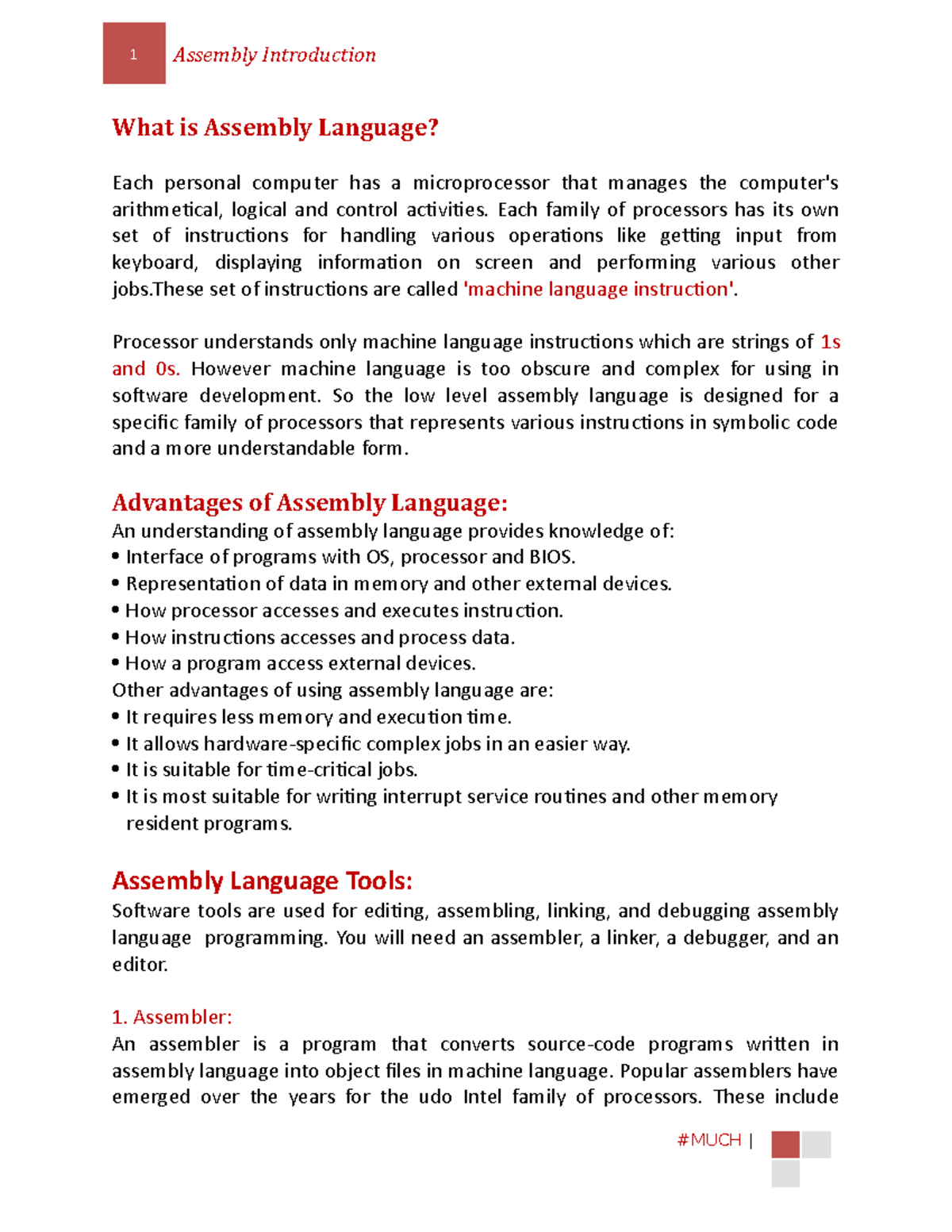 what-is-assembly-language-1-assembly-introduction-what-is-assembly